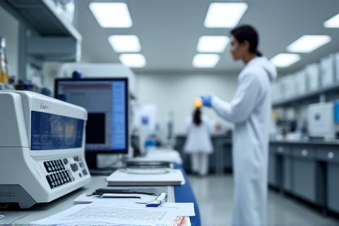 品質管理室の分析機器